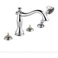 thumbnail image 1 of Delta Cassidy Roman Tub with Hand Shower Trim - Less Handles, Chrome, 1 of 2