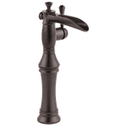 Delta 798LF-RB Cassidy 1.2 GPM Vessel Single Hole Bathroom Faucet - Bronze