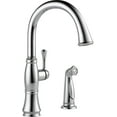 thumbnail image 1 of Delta Cassidy Single Handle Kitchen Faucet with Spray, Chrome, 1 of 7