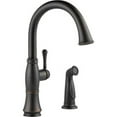 thumbnail image 1 of Delta Cassidy Single Handle Kitchen Faucet with Spray, Venetian Bronze, 1 of 3
