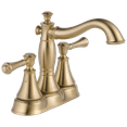 thumbnail image 1 of Delta Cassidy Two Handle Centerset Bathroom Faucet with Metal Drain Assembly in Champagne Bronze 2597LF-CZMPU, 1 of 2
