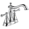 thumbnail image 1 of Delta Cassidy Two Handle Centerset Bathroom Faucet with Metal Drain Assembly in Chrome 2597LF-MPU, 1 of 2