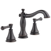 Delta Cassidy Two Handle Widespread Bathroom Faucet in Venetian Bronze 3597LF-RBMPU