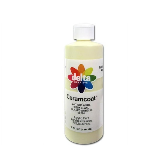 Delta Ceramcoat Acrylic 8oz Antique White