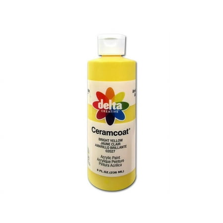 Delta Ceramcoat Acrylic 8oz Bright Yellow