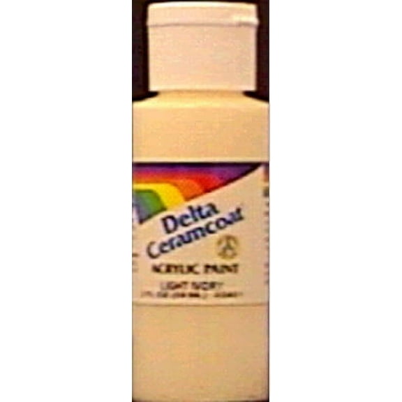Delta Ceramcoat Acrylic Paint 2oz-Trail Tan - Opaque