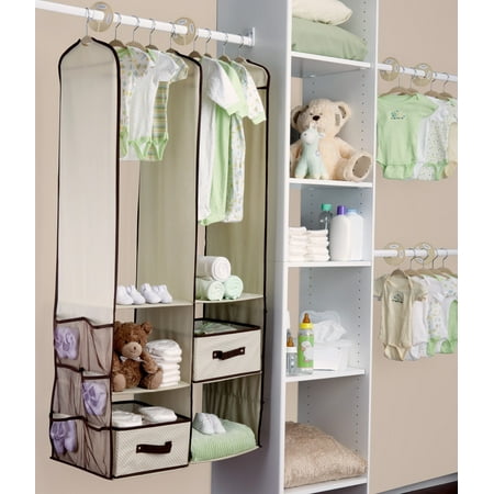 Delta Children 24-Piece Nursery Storage Set, Beige