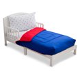 thumbnail image 1 of Delta Children 4-Piece Boys Toddler Bedding Set Collection | Includes: Fitted Sheet, Flat Top Sheet w/ Elastic Bottom, Fitted Comforter w/ Elastic Bottom, Pillowcase | All-American | Red, White, Blue, 1 of 5