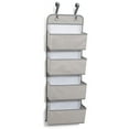 thumbnail image 1 of Delta Children 4-Pocket Hanging Wall Organizer, Cool Gray, 1 of 10