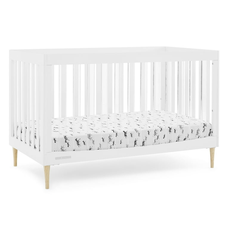 Delta Children Austin Acrylic 4-in-1 Convertible Baby Crib