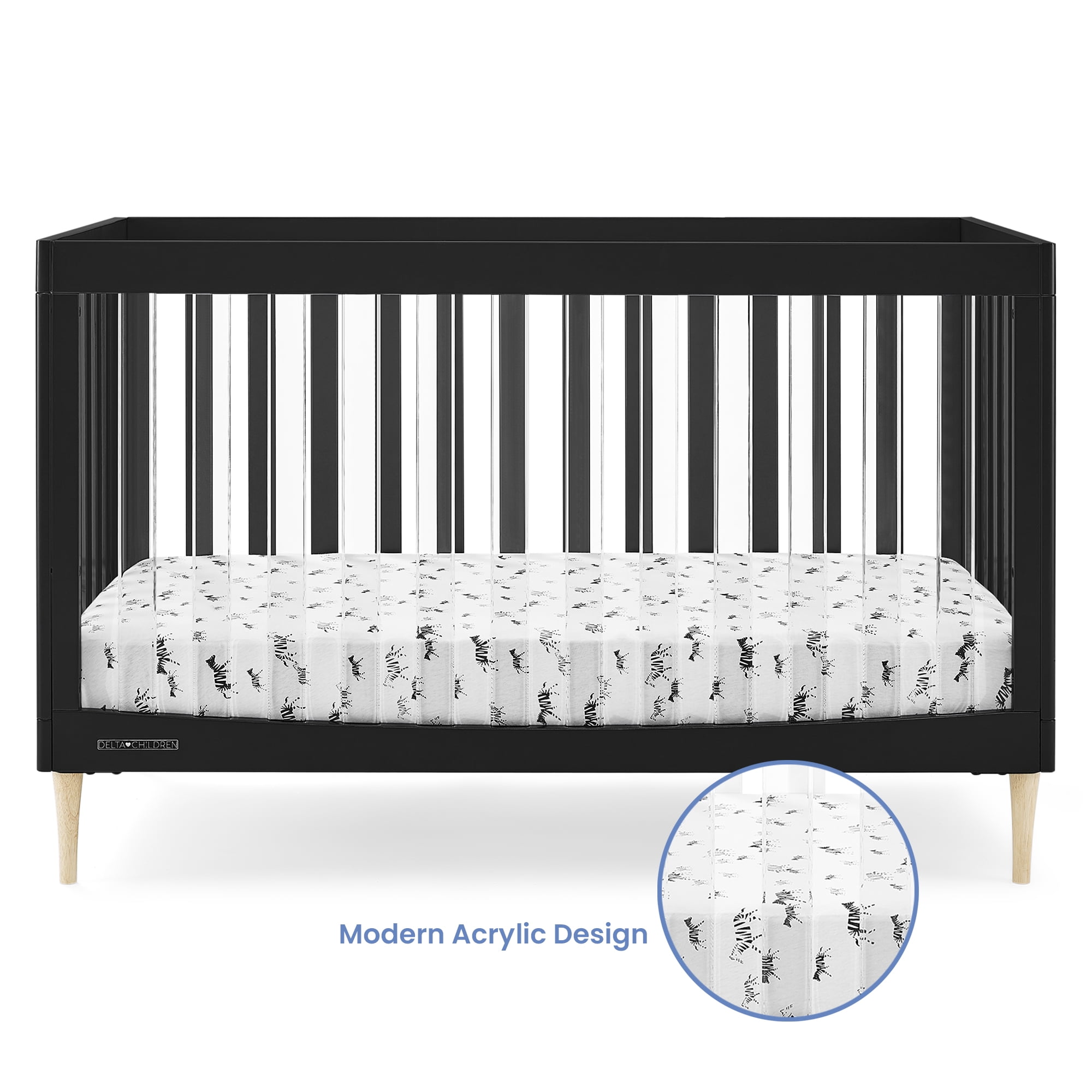 Acrylic crib canada sales