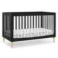 thumbnail interactive-video image 1 of Delta Children Austin Acrylic 4-in-1 Convertible Baby Crib - Greenguard Gold Certified, Midnight Grey/Natural, 1 of 19