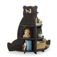 thumbnail image 1 of Delta Children Bear Bookcase - Greenguard Gold Certified, Crafted Walnut, 1 of 6