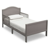 Delta Children Bennett Wood Toddler Bed - Greenguard Gold Certified, Grey