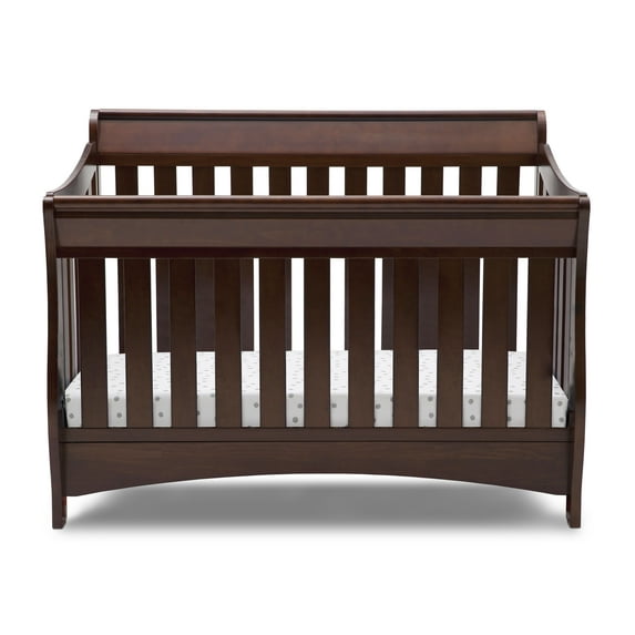 Delta Children Bentley 'S' Series 4-in-1 Crib-Chocolate