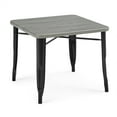 thumbnail image 1 of Delta Children Bistro Kids Play Table - Ideal for Arts & Crafts, Snack Time, Homeschooling, Homework & More, Grey Metal/Natural Birch, 1 of 4