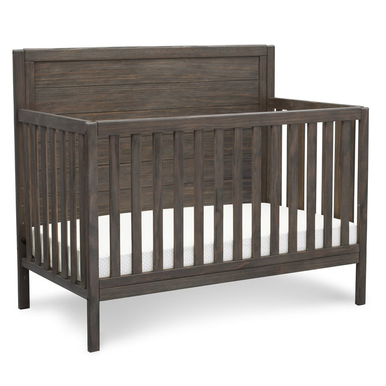 Rustic hotsell grey crib