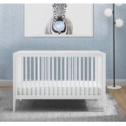 Delta Children Casey 6-in-1 Convertible Baby Crib, Bianca White