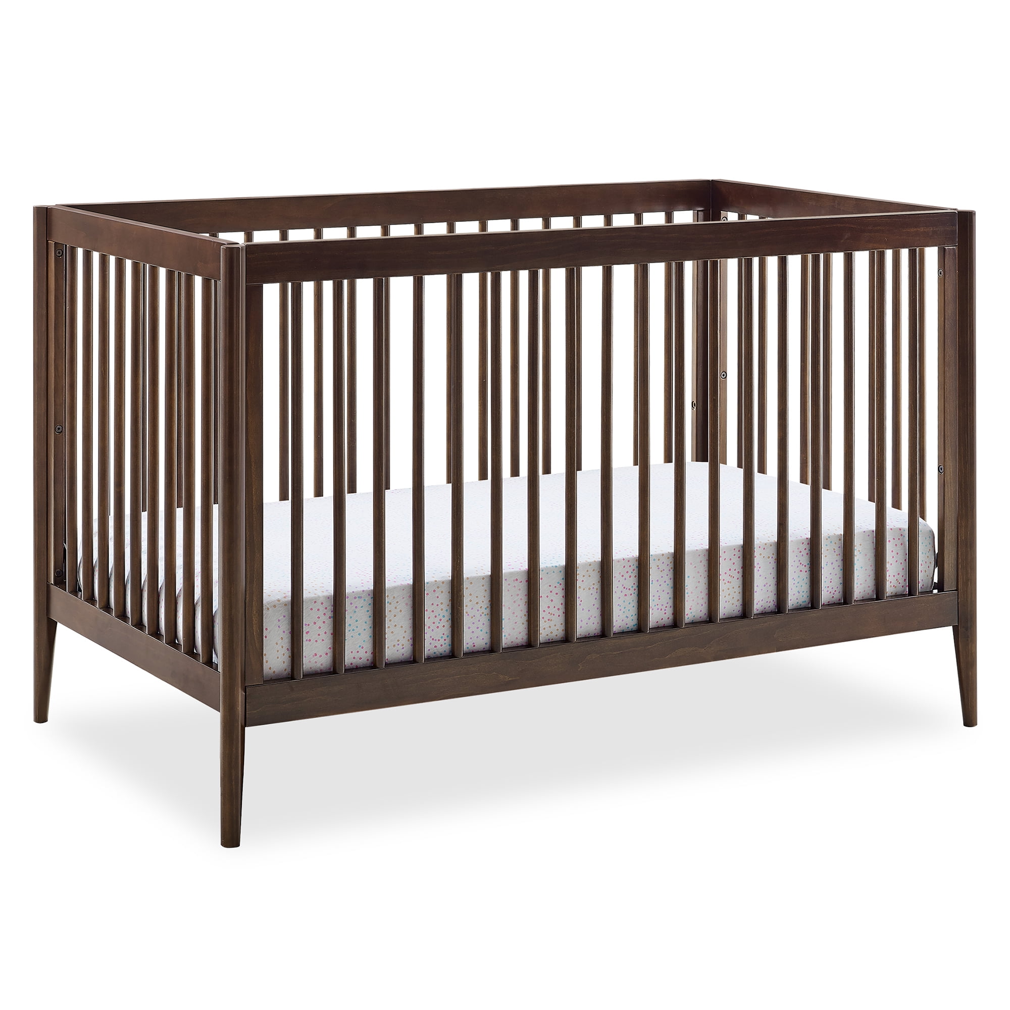 Delta Children Casey 6-in-1 Convertible Crib, Walnut Espresso - Walmart.com