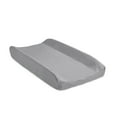 thumbnail image 1 of Delta Children Contoured Changing Pad with Plush Cover, Grey, 1 of 6