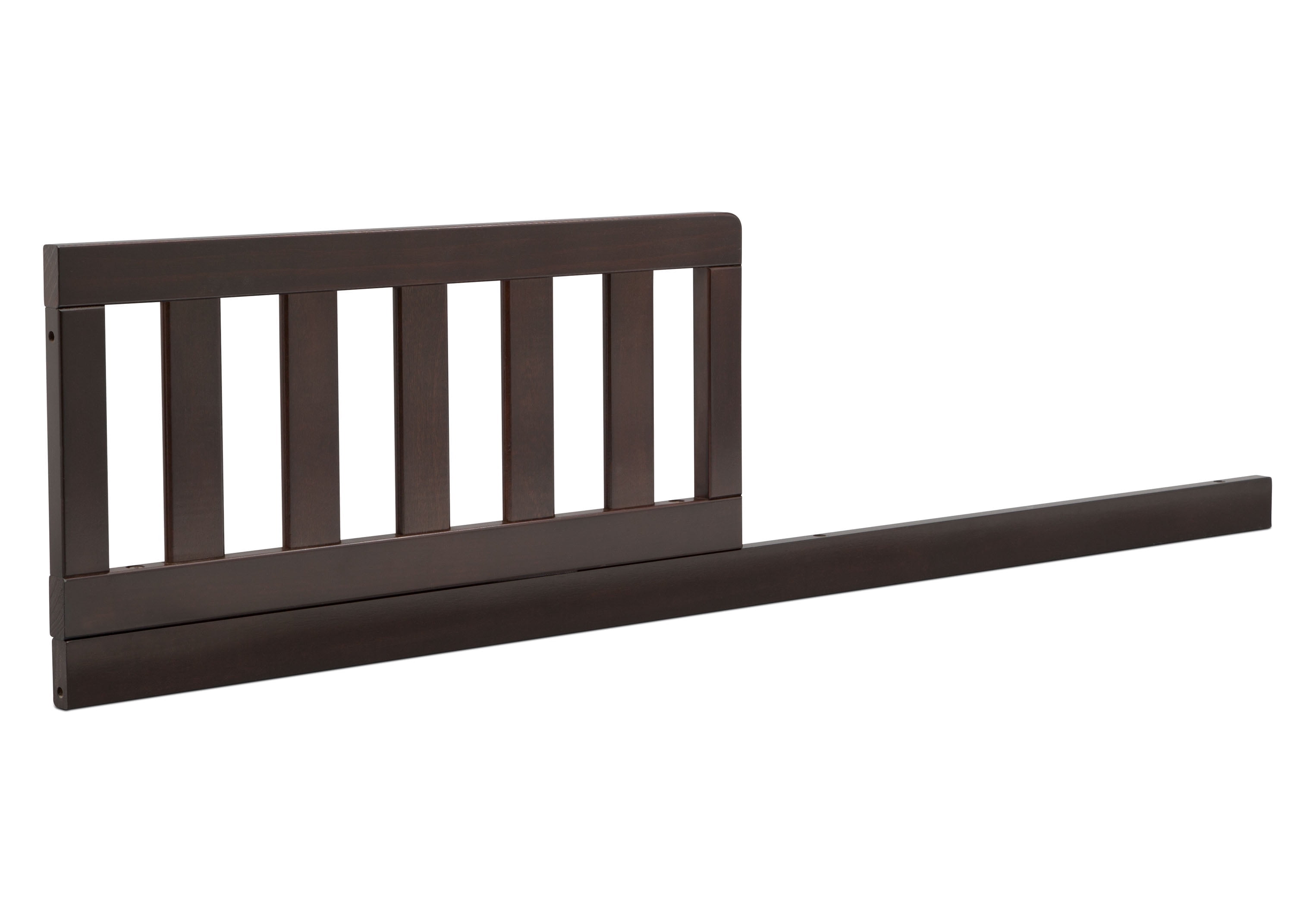 Delta Children Daybed/Toddler Guardrail Kit #555725, Greenguard Gold Certified, Dark Chocolate