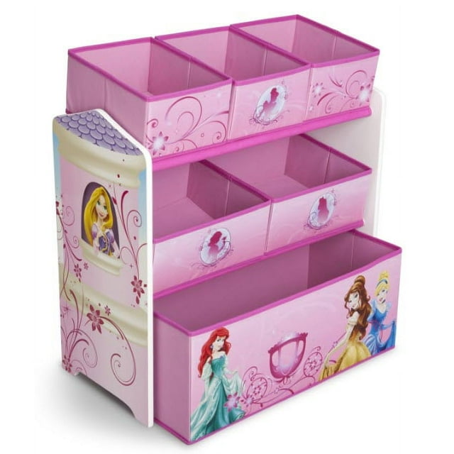 Delta Children Disney Princess Multi-Bin Toy Organizer