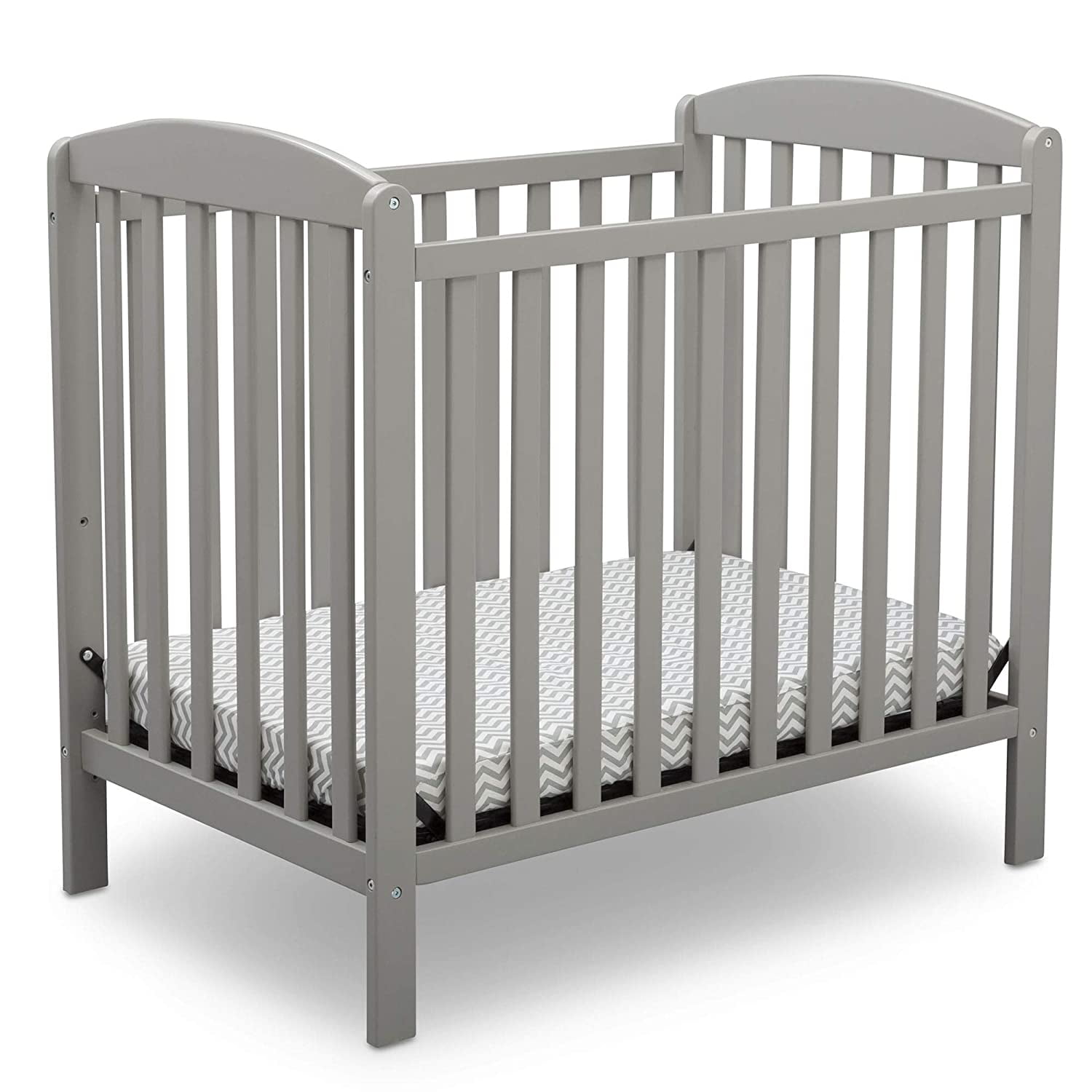 Grey cot bumper of 60x120cm (for DIEM cot) from Carezza collection
