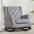 thumbnail image 1 of Delta Children Emma Nursery Rocking Chair, Dove Grey, 1 of 11