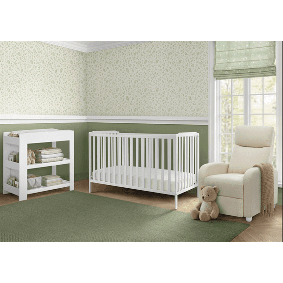 Delta Children Emmie Crib Set With Changing Table and Recliner Under $400