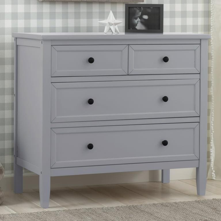 grey 3 drawer dresser Nolan 3-Drawer Dresser
