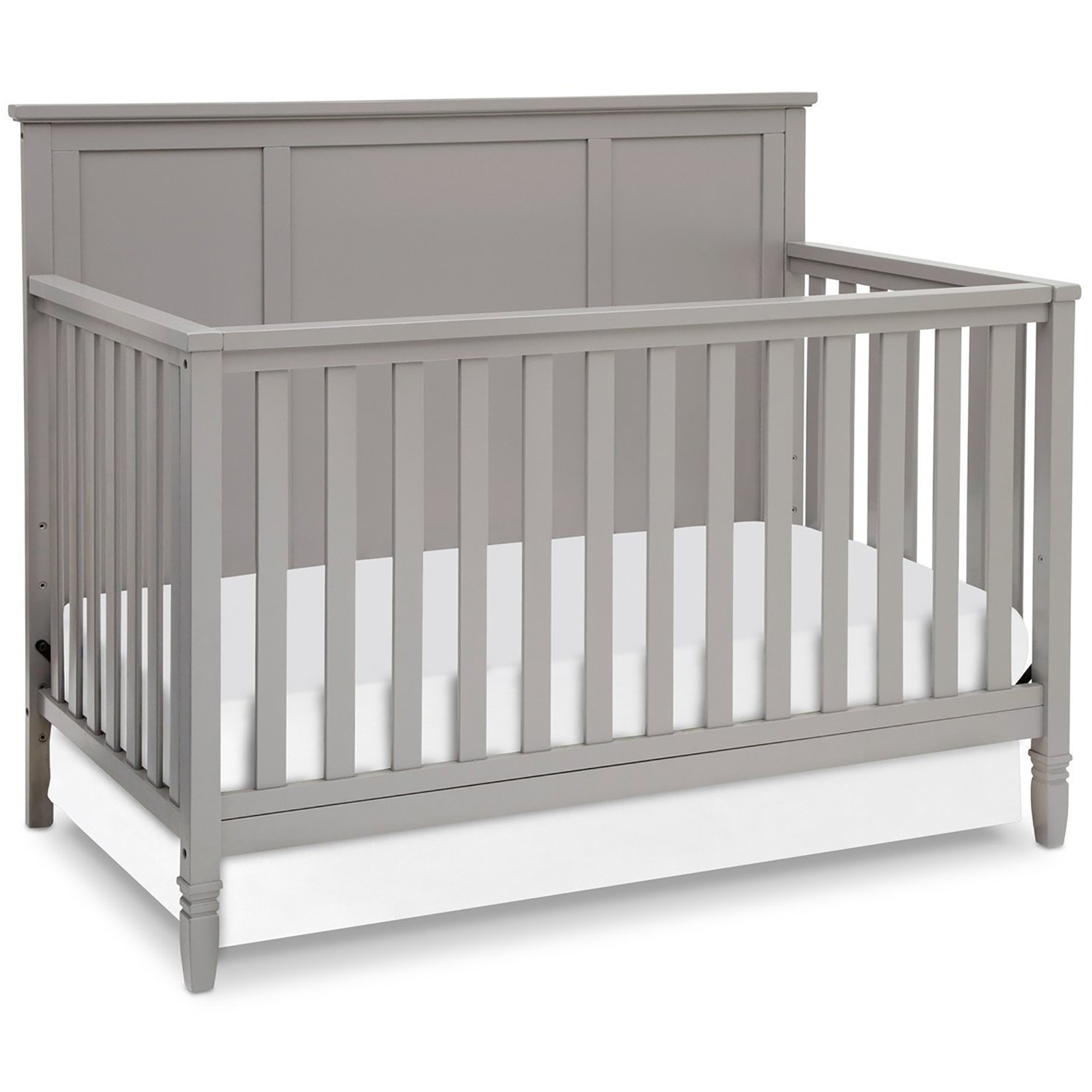 Delta Children Epic 4-in-1 Convertible Crib, Greenguard Gold Certified, Gray - image 1 of 8