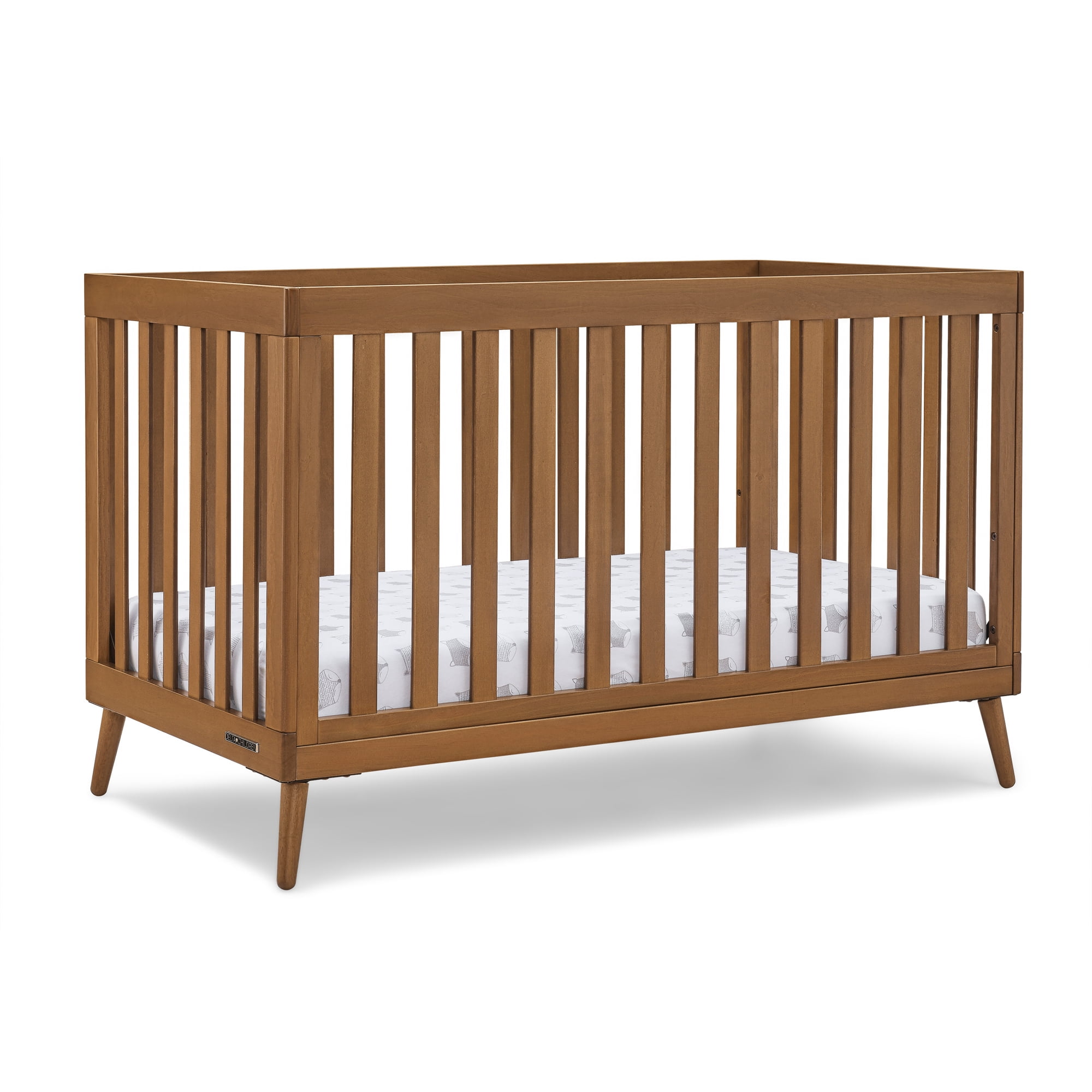 Delta Children Essex 4-in-1 Convertible Crib - Greenguard Gold Certified - Converts from Baby Crib to Toddler Bed, Daybed and Sofa Bed, Fits Standard Full-Size Crib Mattress, Chestnut