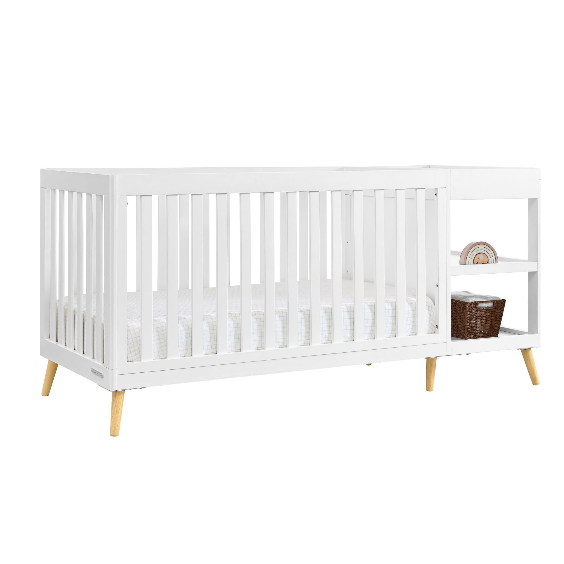 Delta Children Essex 4-in-1 Convertible Crib and Changer