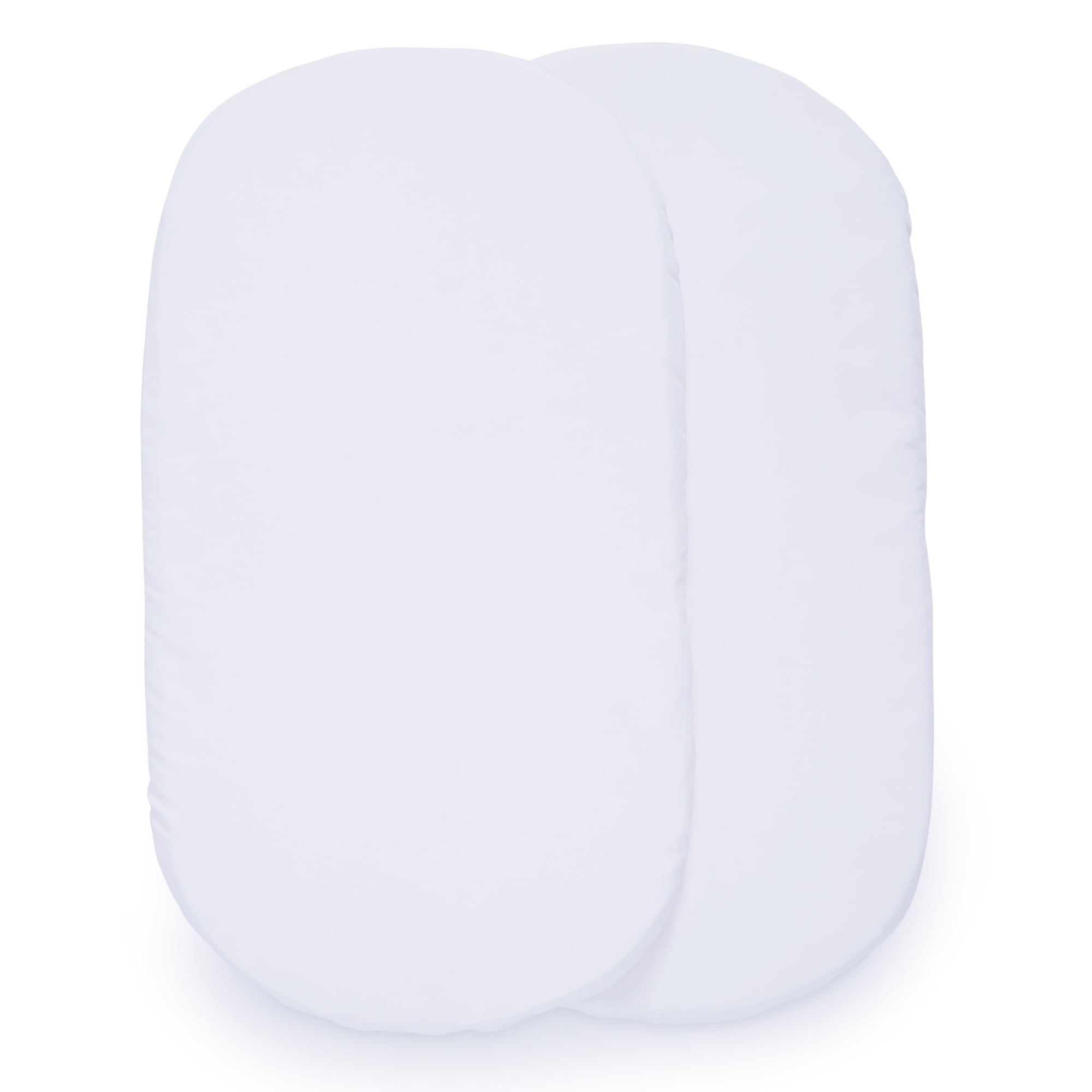 Delta Children Fitted Bassinet Sheet Set, 2-Pack Compatible with the Following Delta Children, Simmons Kids and Little Folks Bassinets: 25504 and LF25504