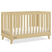Delta Children Frankie 4-in-1 Convertible Crib - Greenguard Gold Certified, Natural Pine