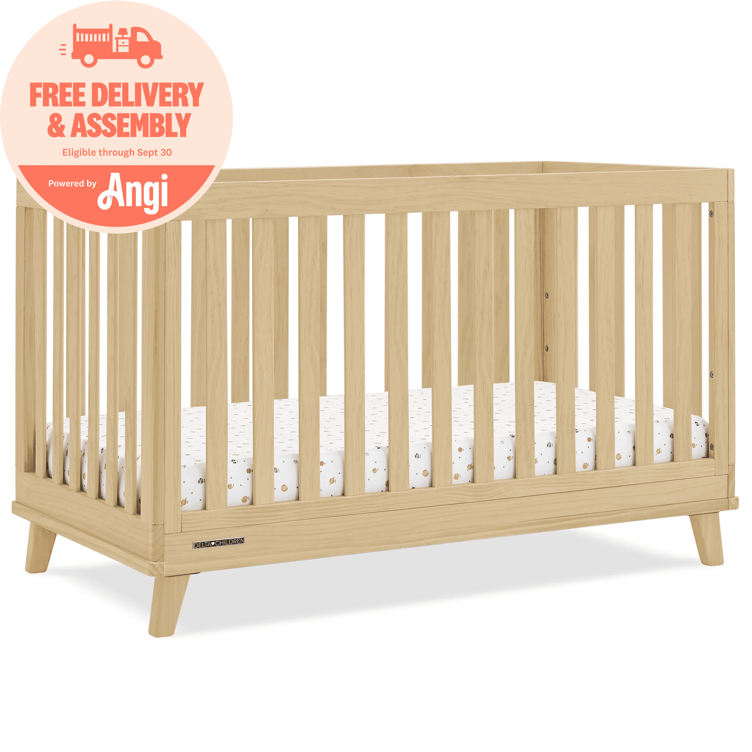 Delta Children Frankie 4-in-1 Convertible Crib Kuwait Ubuy