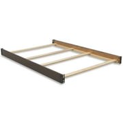 Delta Children Full Size Wood Bed Rails W0070, Textured Cocoa