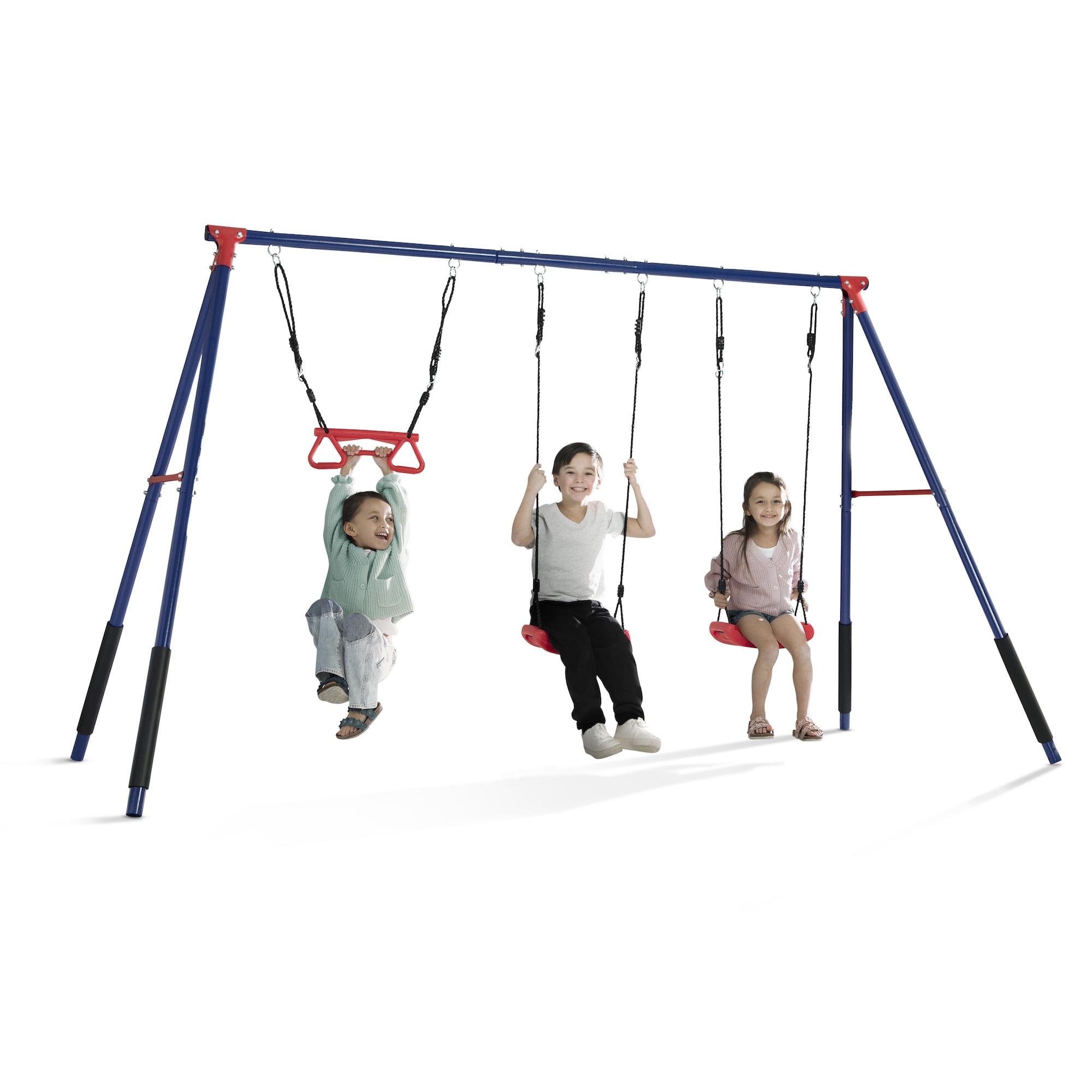【新品未使用】 Play Ground DELTA | BLK Delta Children FunZone Outdoor Metal 3-Piece Swing Set