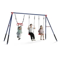 Delta Children FunZone Outdoor Metal 3-Piece Swing Set