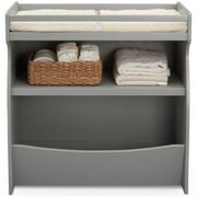 Delta Children Gateway 2-in-1 Changing Table and Storage Unit, Gray