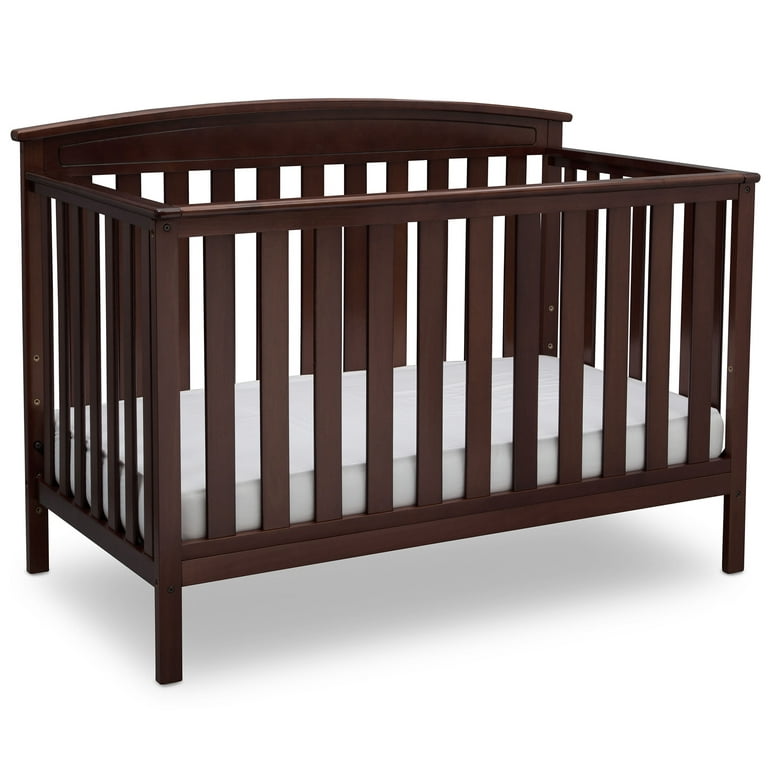 Delta Children Gateway 4 in 1 Convertible Crib Dark Chocolate Walmart
