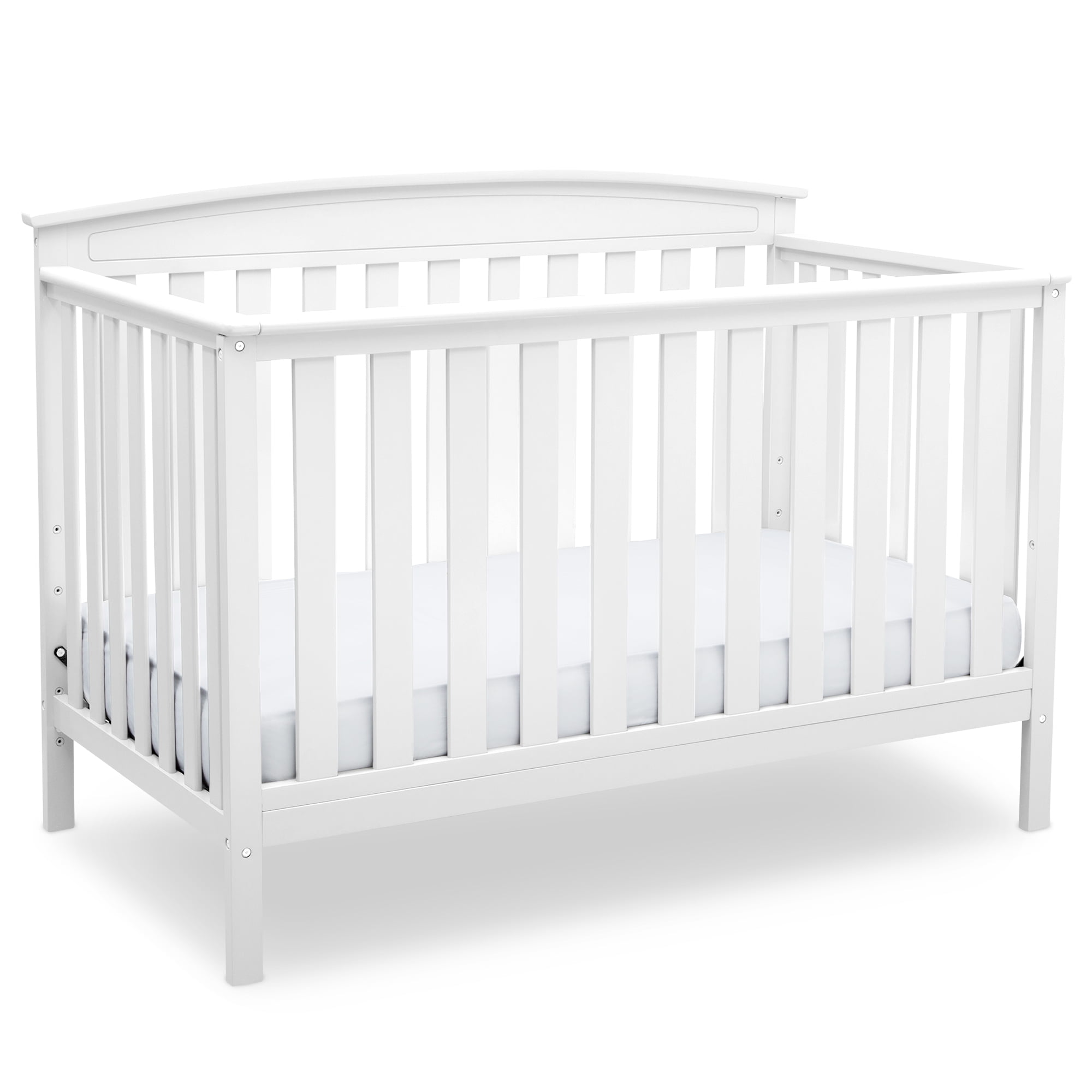 Delta Children Gateway 4-in-1 Convertible Baby Crib, White - Walmart.com