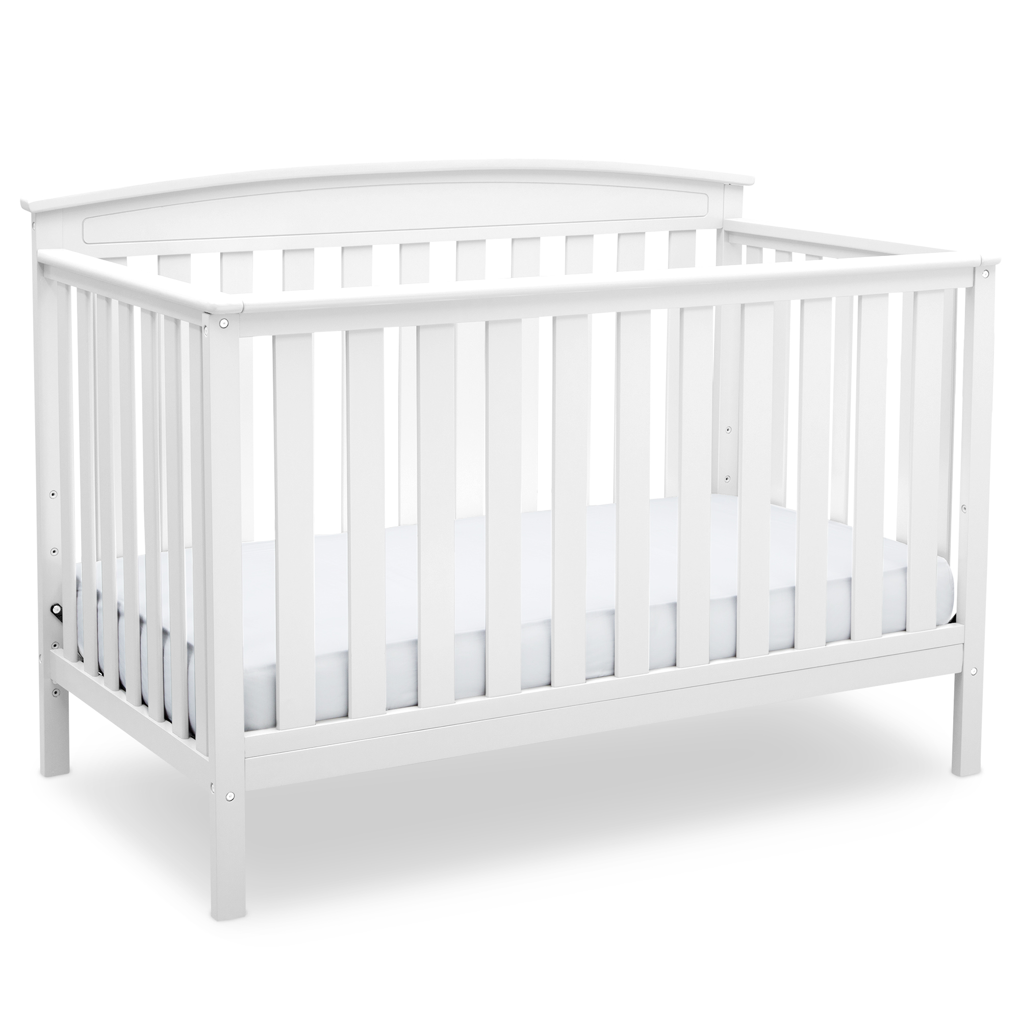 Delta Children Gateway 4-in-1 Convertible Baby Crib, White - image 1 of 11