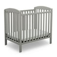 thumbnail image 1 of Delta Children Gateway Mini Convertible Baby Crib with 2.75-inch Mattress, Grey, 1 of 7