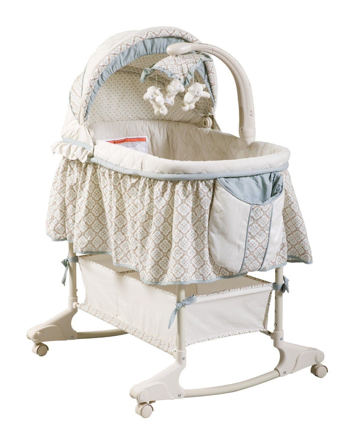 Delta children gliding hot sale bassinet