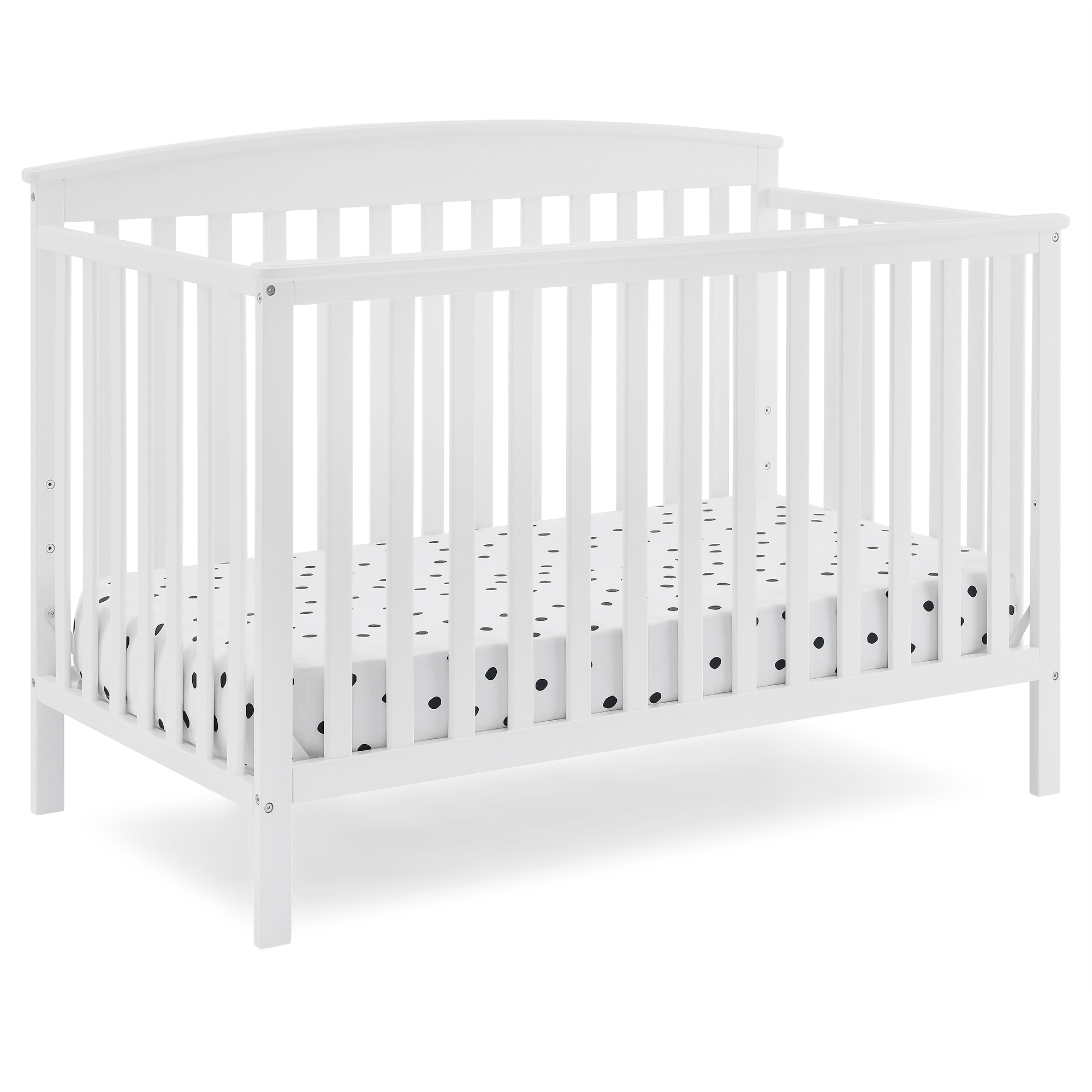 Delta Children Hanover 6-in-1 Convertible Baby Crib, Bianca White - image 1 of 18