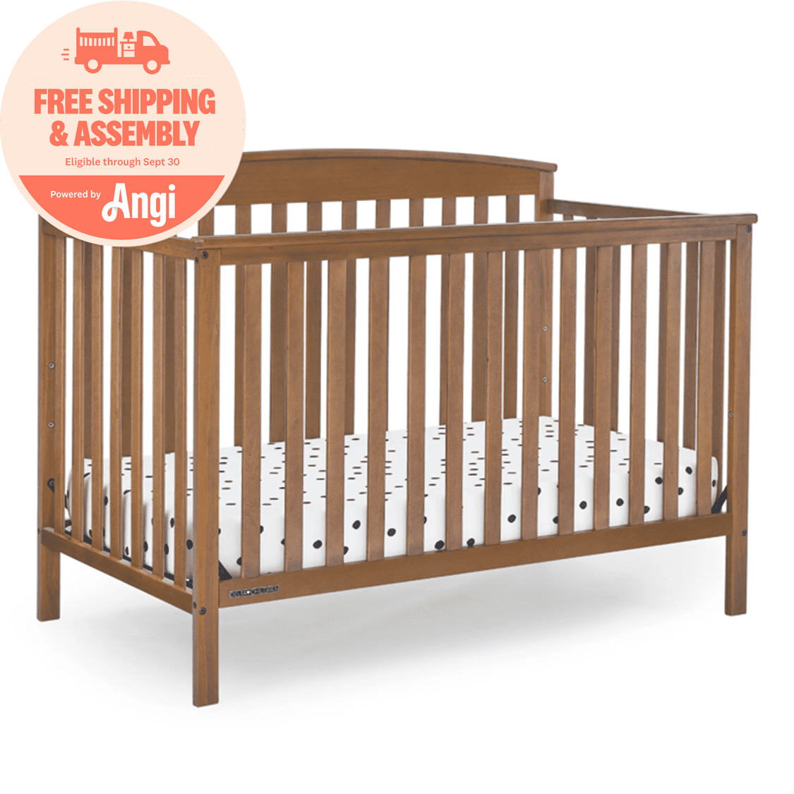 Convertible Crib Serta Cribs Nursery Walmart Baby Cribs And