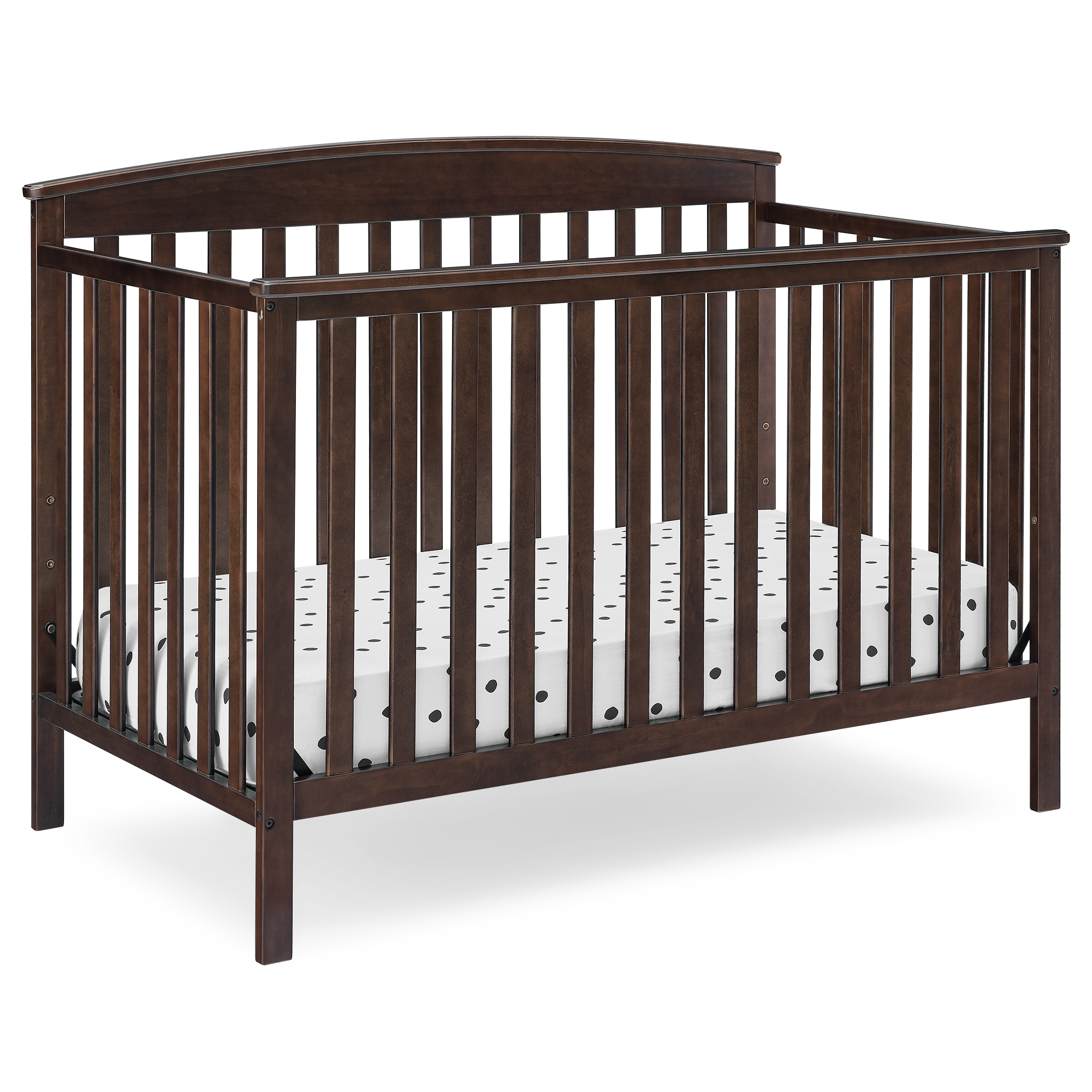 Delta Children Hanover 6-in-1 Convertible Baby Crib, Walnut Espresso - image 1 of 15