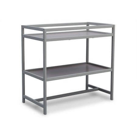 Delta Children Harbor Changing Table, Greenguard Gold Certified, Grey