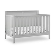 Delta Children Hartley 6-in-1 Convertible Crib, Grey